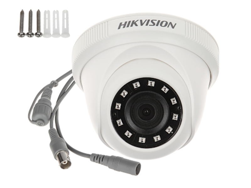 Zestaw monitoringu Hikvision 4 Kamery DS-2CE56D0T-IRPF 2Mpx Full HD Android IOS